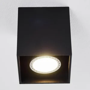 hofstein Plafonnier Awuna Noir, 1 lumière* Lampes Modernes
