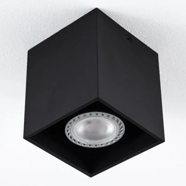 hofstein Plafonnier Awuna Noir, 1 lumière* Lampes Modernes