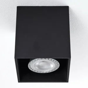hofstein Plafonnier Awuna Noir, 1 lumière* Lampes Modernes