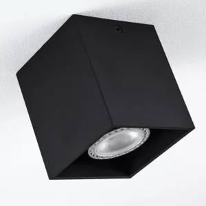 hofstein Plafonnier Awuna Noir, 1 lumière* Lampes Modernes