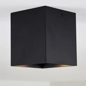 hofstein Plafonnier Awuna Noir, 1 lumière* Lampes Modernes