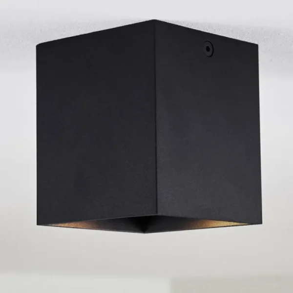hofstein Plafonnier Awuna Noir, 1 lumière* Lampes Modernes