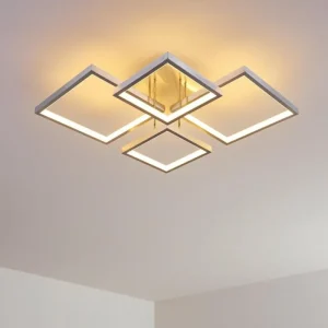 hofstein Plafonnier Bacolod LED Aluminium, 1 lumière* Lampes Modernes