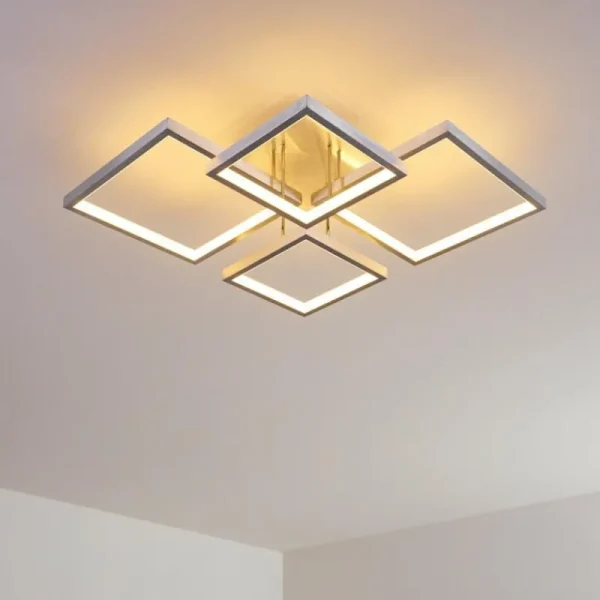 hofstein Plafonnier Bacolod LED Aluminium, 1 lumière* Lampes Modernes