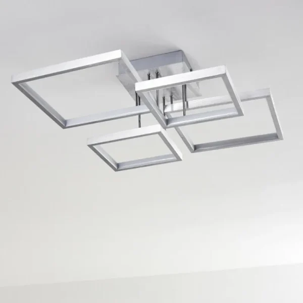 hofstein Plafonnier Bacolod LED Aluminium, 1 lumière* Lampes Modernes