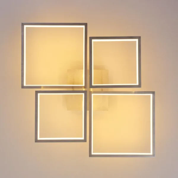 hofstein Plafonnier Bacolod LED Aluminium, 1 lumière* Lampes Modernes