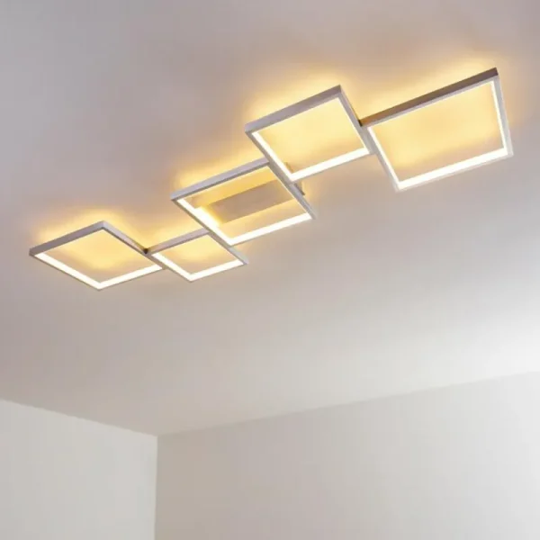 hofstein Plafonnier Bacolod LED Aluminium, 1 lumière* Lampes Modernes