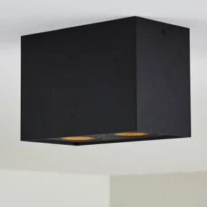 hofstein Plafonnier Baishan Noir, 2 lumières* Lampes Modernes