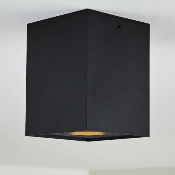 hofstein Plafonnier Baishan Noir, 1 lumière* Lampes Modernes