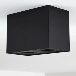 hofstein Plafonnier Baishan Noir, 2 lumières* Lampes Modernes