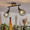 hofstein Plafonnier Ballis Écru, Noir, 2 lumières* Lampes Modernes