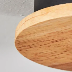 hofstein Plafonnier Ballis Écru, Noir, 1 lumière* Lampes Modernes