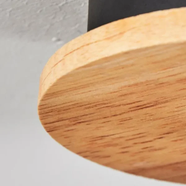 hofstein Plafonnier Ballis Écru, Noir, 1 lumière* Lampes Modernes
