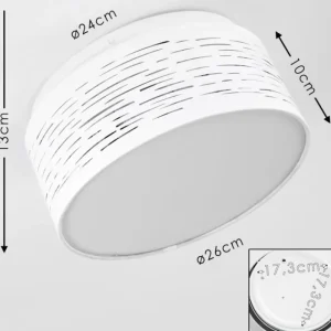 hofstein Plafonnier Bandol LED Blanc, 1 lumière* Lampes Modernes