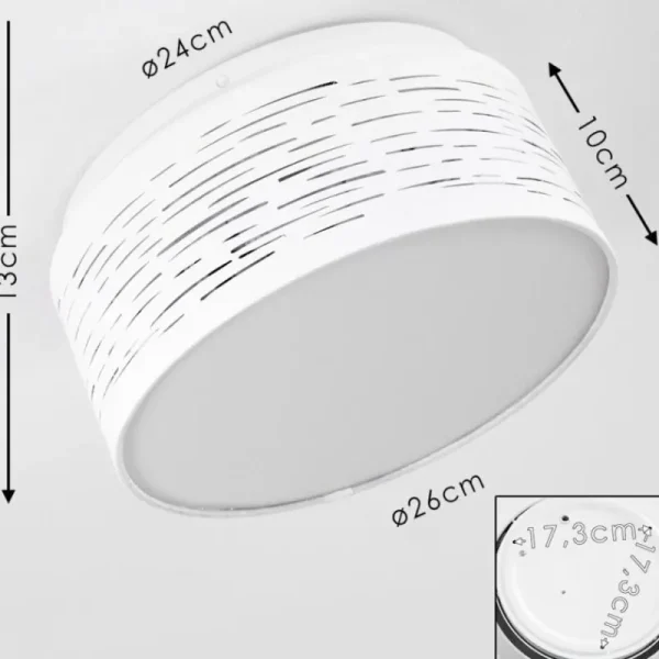 hofstein Plafonnier Bandol LED Blanc, 1 lumière* Lampes Modernes