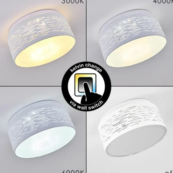 hofstein Plafonnier Bandol LED Blanc, 1 lumière* Lampes Modernes