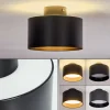 hofstein Plafonnier Baraboo LED Noir, 1 lumière* Lampes Modernes