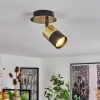 hofstein Plafonnier Barasat Laiton, Noir, 1 lumière* Lampes Modernes