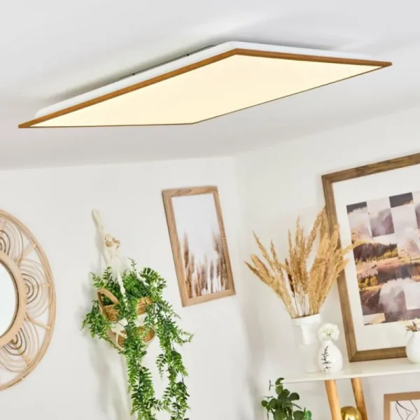 hofstein Plafonnier Barasat LED Blanc, 1 lumière* Lampes Modernes