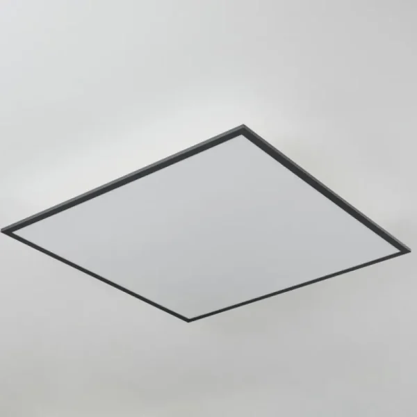 hofstein Plafonnier Barasat LED Noir, Blanc, 2 lumières* Lampes Modernes