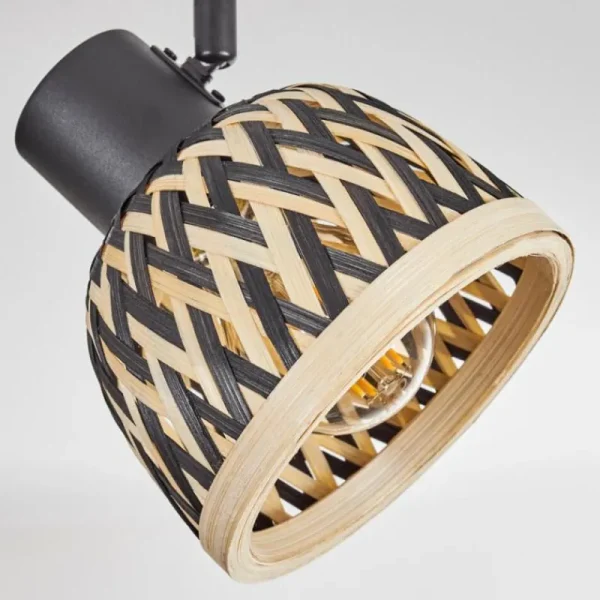 hofstein Plafonnier Barayn Noir, 2 lumières* Lampes Modernes