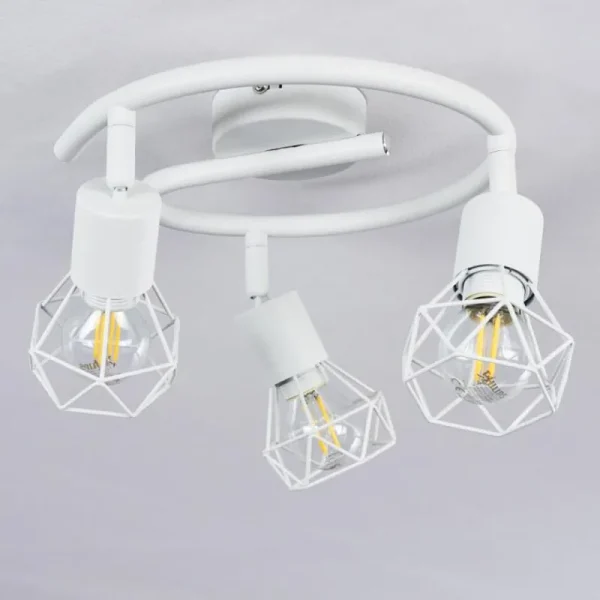 hofstein Plafonnier Baripada Blanc, 3 lumières* Lampes Modernes
