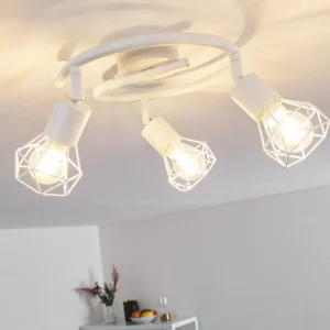hofstein Plafonnier Baripada Blanc, 3 lumières* Lampes Modernes
