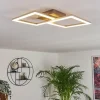 hofstein Plafonnier Batuna LED Nickel mat, 1 lumière* Lampes Modernes