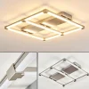 hofstein Plafonnier Beken LED Acier brossé, 1 lumière* Lampes Modernes