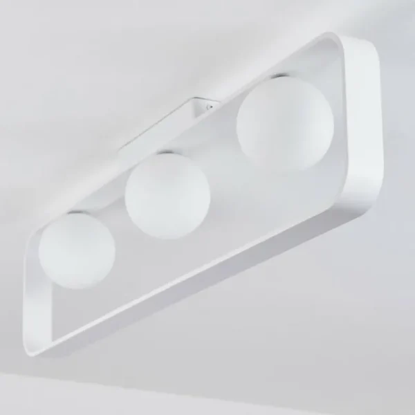 hofstein Plafonnier Beland Blanc, 3 lumières* Lampes Modernes