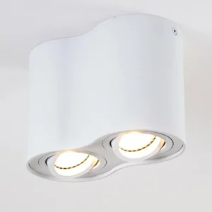 hofstein Plafonnier Betsie Blanc, 2 lumières* Lampes Modernes