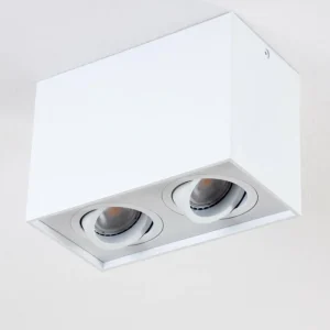 hofstein Plafonnier Betsie Blanc, 2 lumières* Lampes Modernes