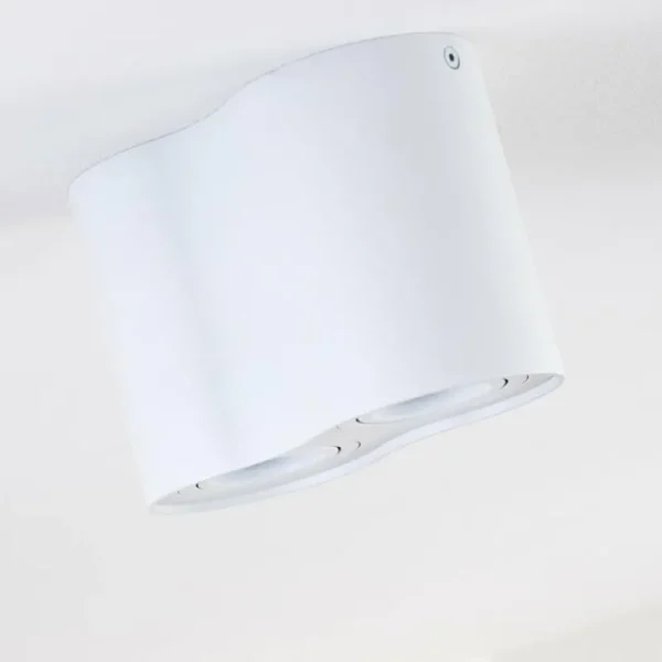 hofstein Plafonnier Betsie Blanc, 2 lumières* Lampes Modernes