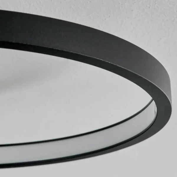 hofstein Plafonnier Bina LED Blanc, 1 lumière, Télécommandes* Lampes Modernes