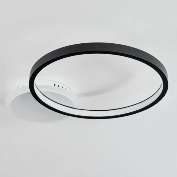 hofstein Plafonnier Bina LED Blanc, 1 lumière, Télécommandes* Lampes Modernes