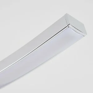 hofstein Plafonnier Biskopstorp LED Chrome, 1 lumière* Lampes Modernes