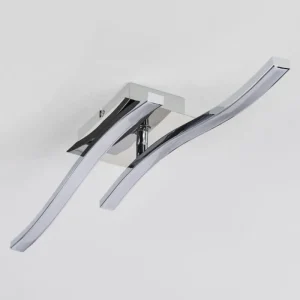 hofstein Plafonnier Biskopstorp LED Chrome, 1 lumière* Lampes Modernes