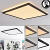 hofstein Plafonnier Boyero LED Noir, Blanc, 1 lumière* Lampes Modernes