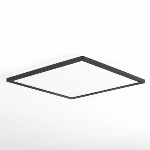 hofstein Plafonnier Boyero LED Noir, Blanc, 1 lumière* Lampes Modernes