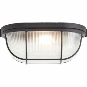 Luminaires Brilliant Plafonnier Brilliant Bobbi Noir, 1 lumière* Lampes En Verre