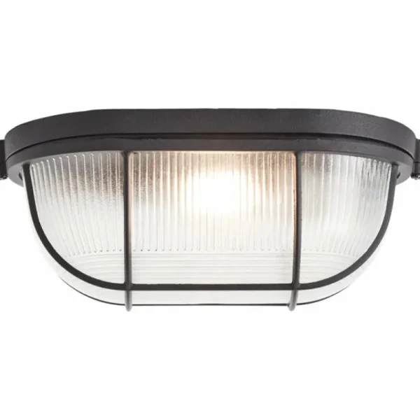 Luminaires Brilliant Plafonnier Brilliant Bobbi Noir, 1 lumière* Lampes En Verre