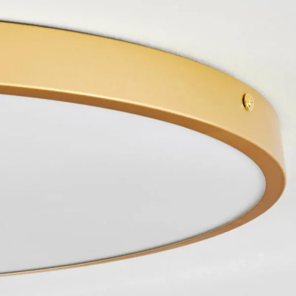hofstein Plafonnier Broglen LED Laiton, 1 lumière* Lampes Modernes