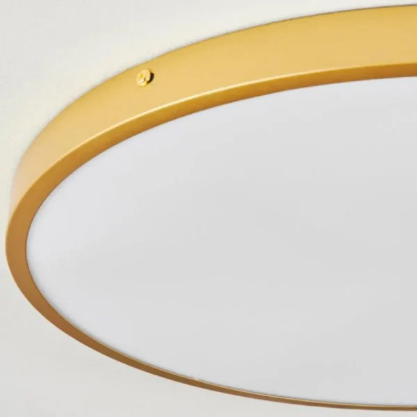 hofstein Plafonnier Broglen LED Laiton, 1 lumière* Lampes Modernes