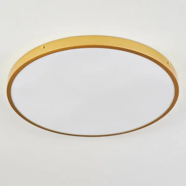 hofstein Plafonnier Broglen LED Laiton, 1 lumière* Lampes Modernes