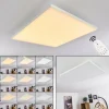 hofstein Plafonnier Buenaventura LED Blanc, 1 lumière, Télécommandes* Lampes Modernes