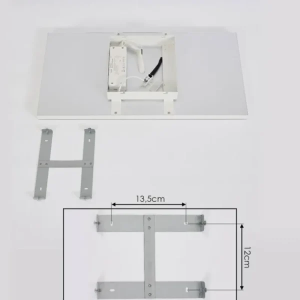 hofstein Plafonnier Buenaventura LED Blanc, 1 lumière, Télécommandes, Changeur de couleurs* Lampes Modernes
