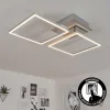 hofstein Plafonnier Buren LED Nickel mat, 1 lumière* Lampes Modernes