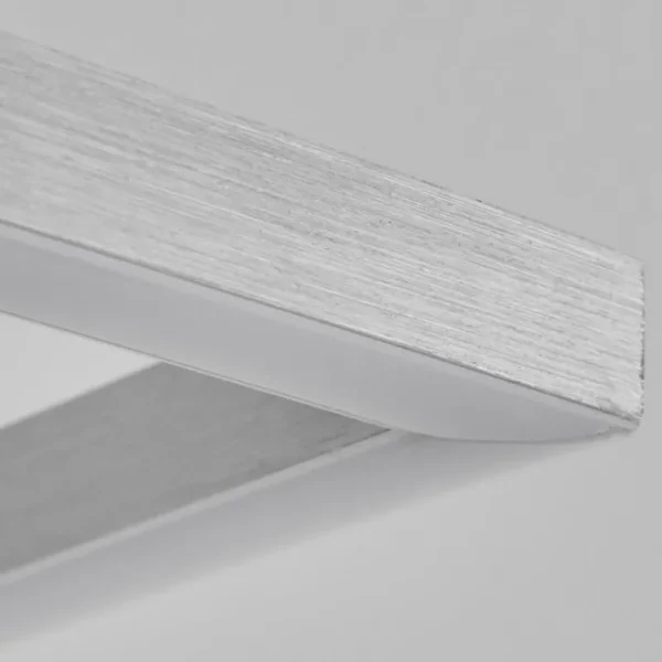 hofstein Plafonnier Buren LED Nickel mat, 1 lumière* Lampes Modernes