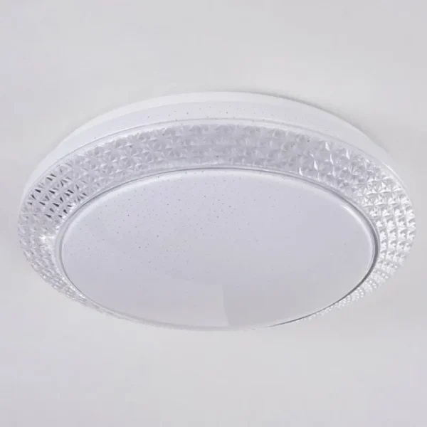 hofstein Plafonnier Burton LED Blanc, 1 lumière* Lampes Modernes