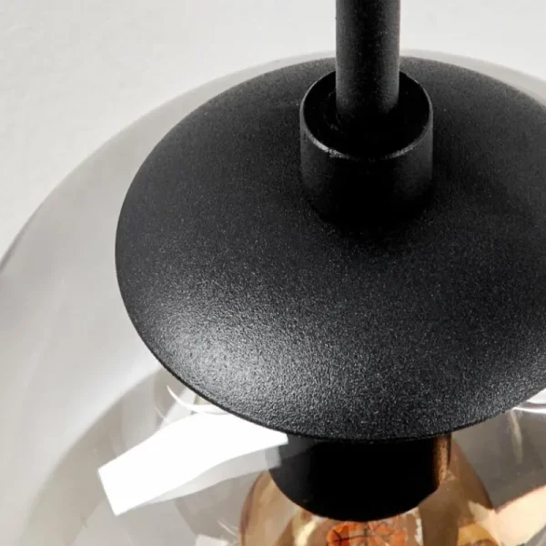 hofstein Plafonnier Cabalonga Noir, 3 lumières* Lampes Modernes